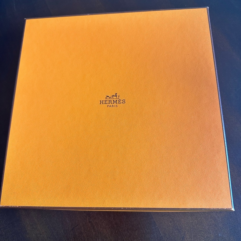 Hermes stole cashmere and silk